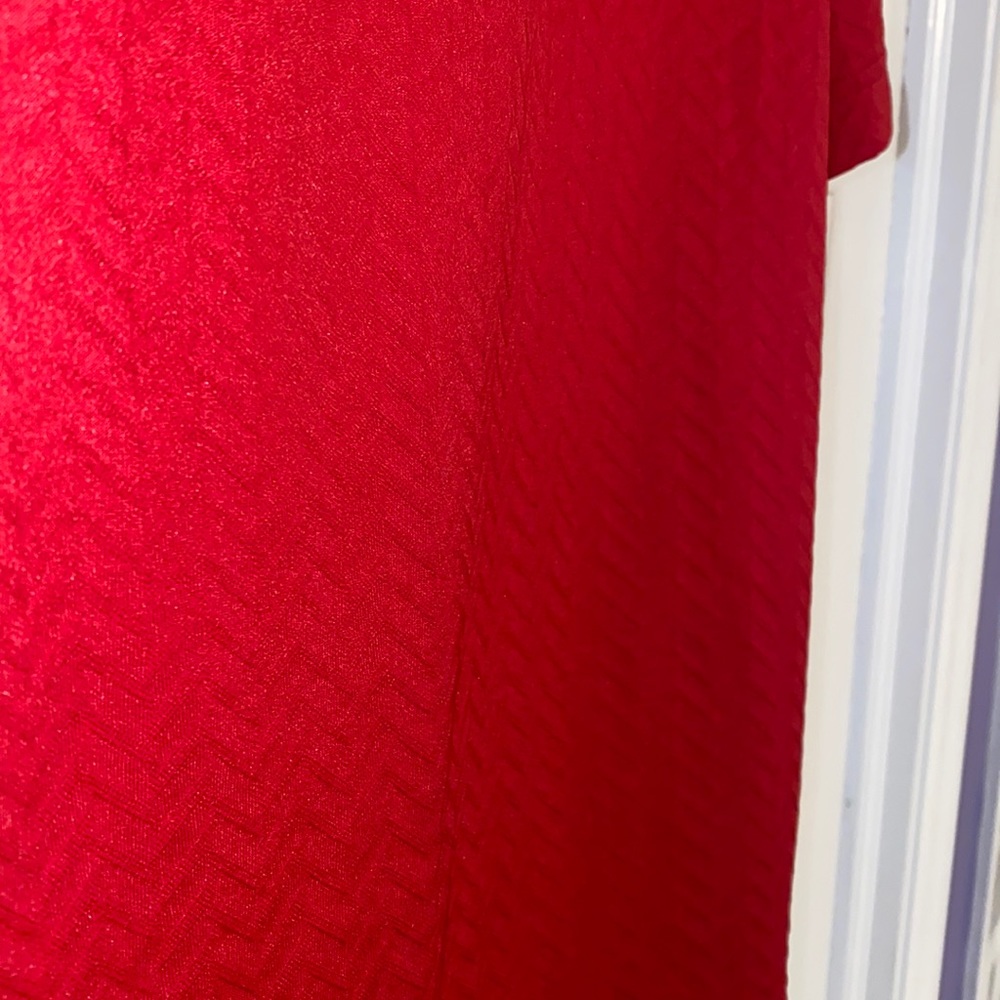 Red men’s golf polo, like new, size large - Picture 3 of 3